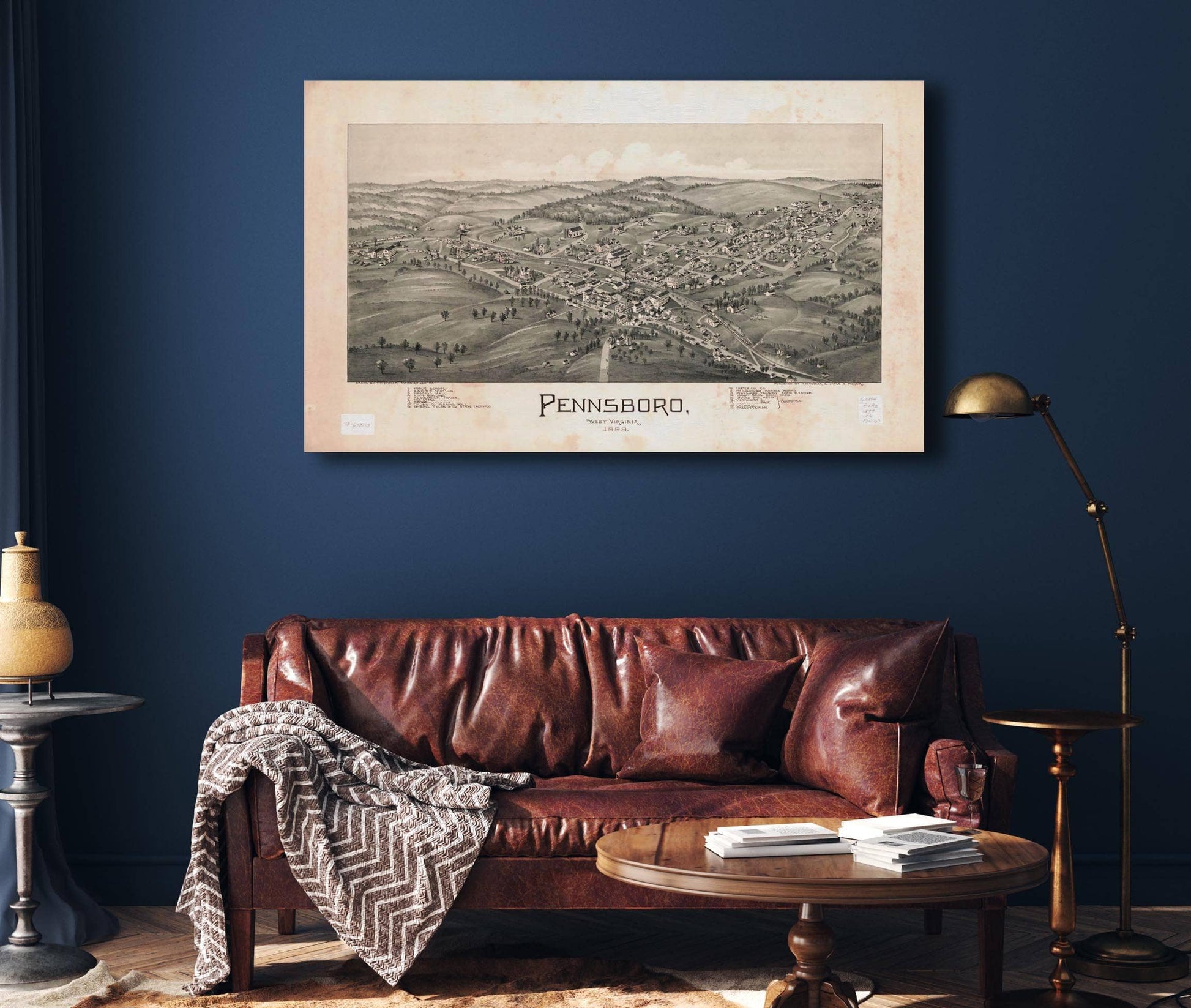 Pennsboro West Virginia 1899  State Of West Virginia