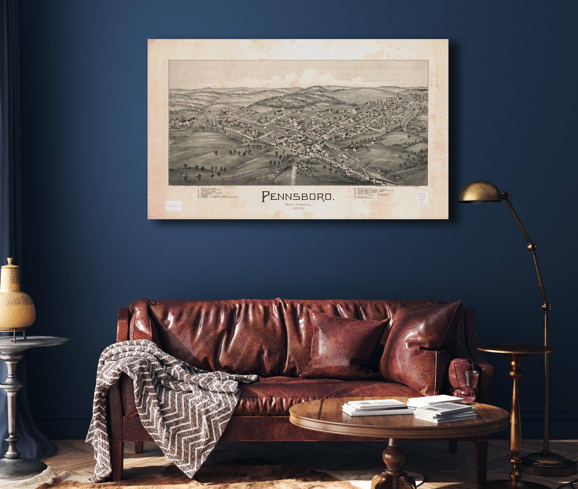 Pennsboro West Virginia 1899  State Of West Virginia