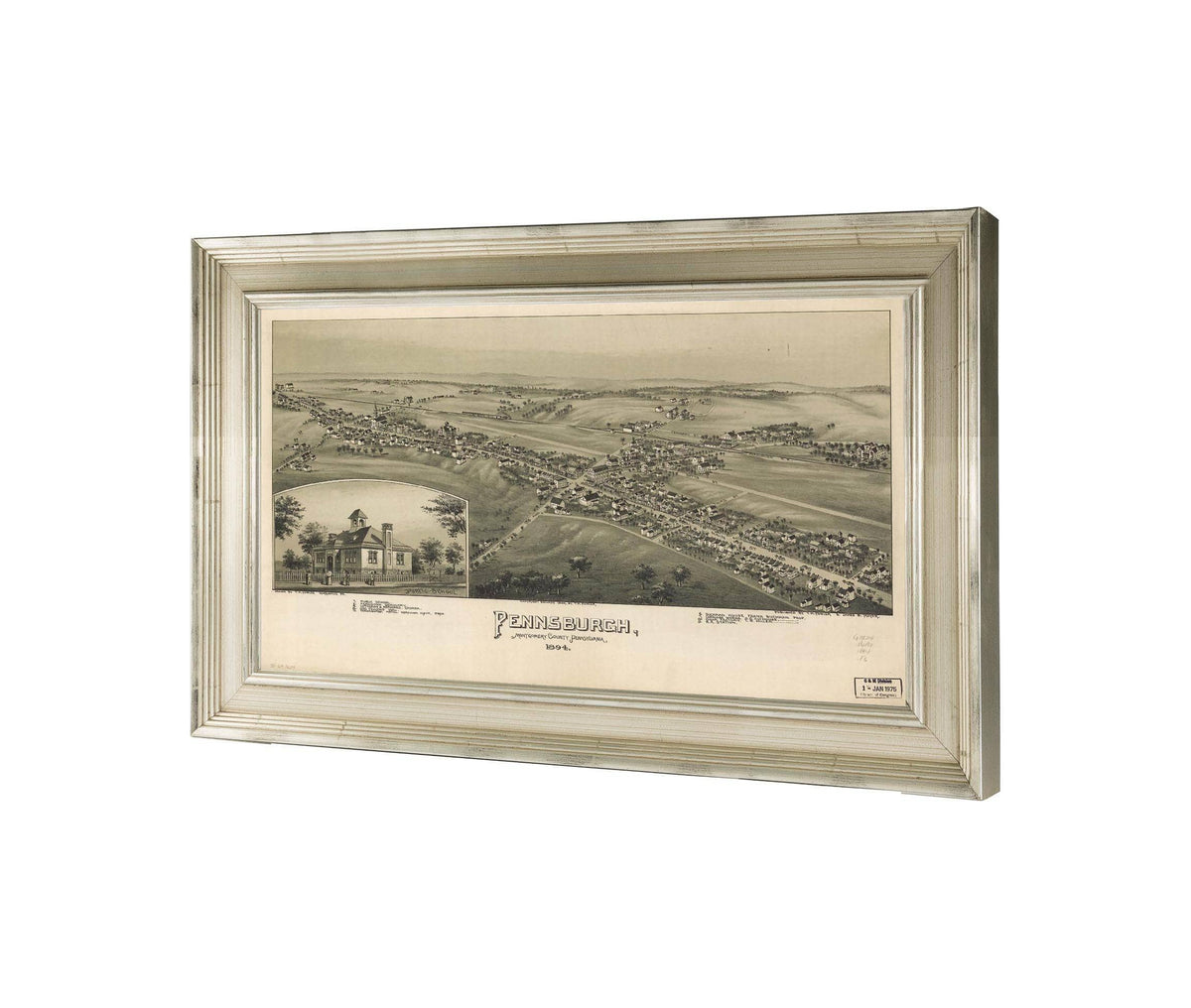 Pennsburgh Montgomery County Pennsylvania 1894  State Of Pennsylvania