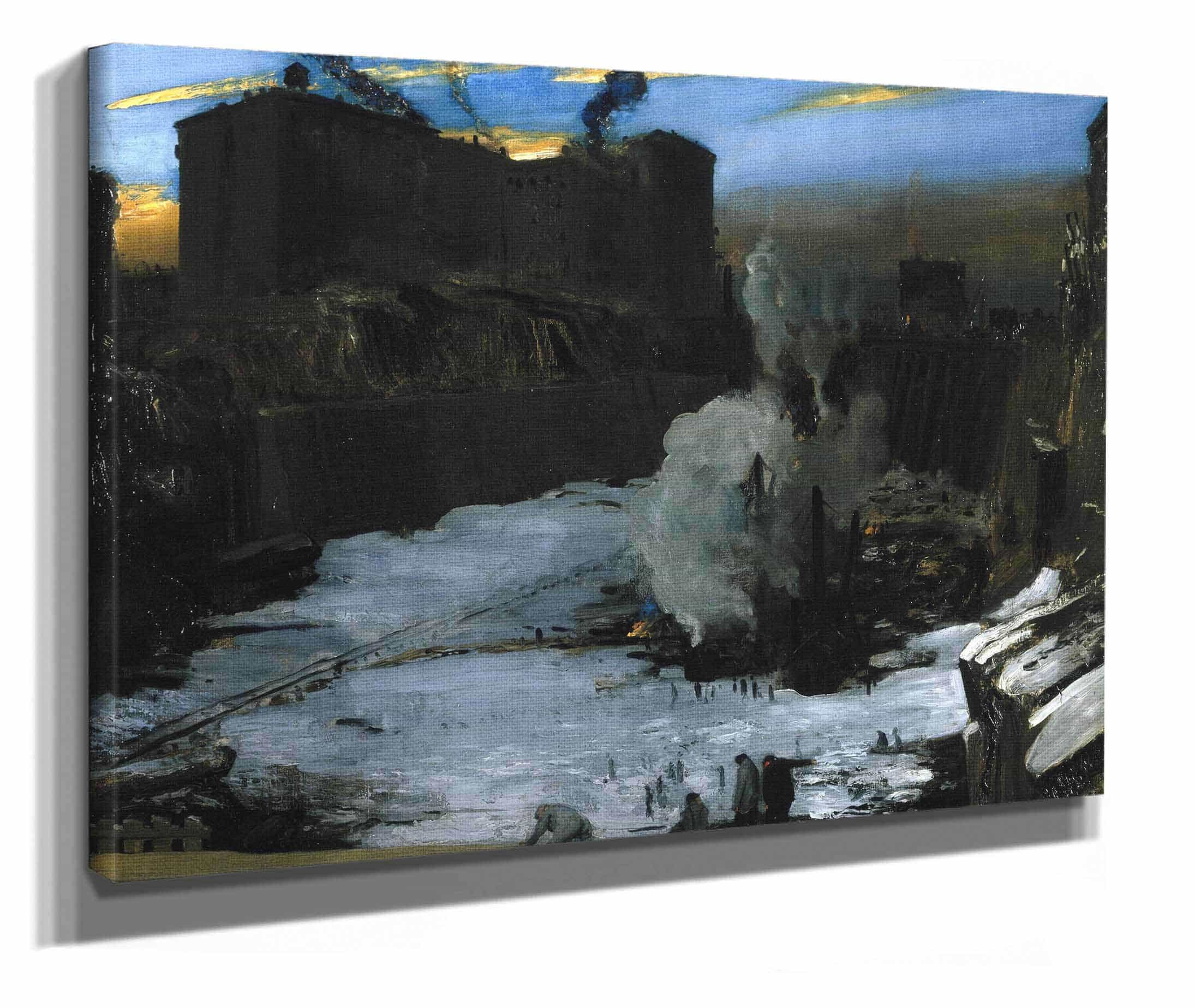Pennsylvania Station Excavation by George Wesley Bellows