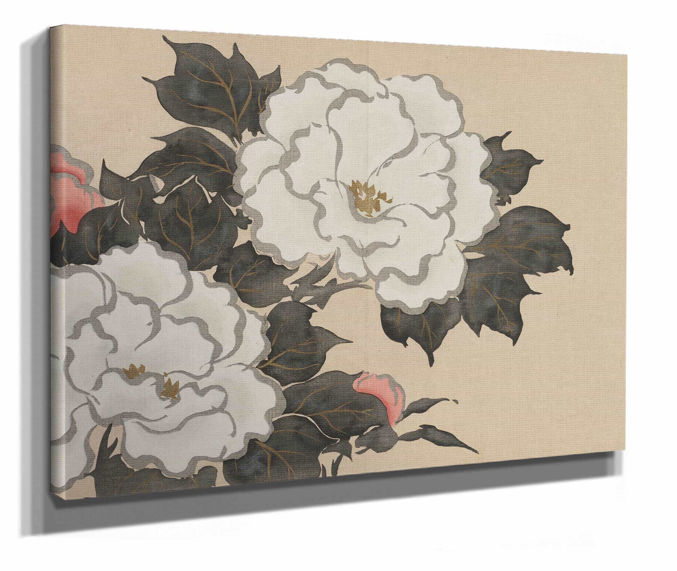 Peonies Fukamigusa by Kamisaka Sekka