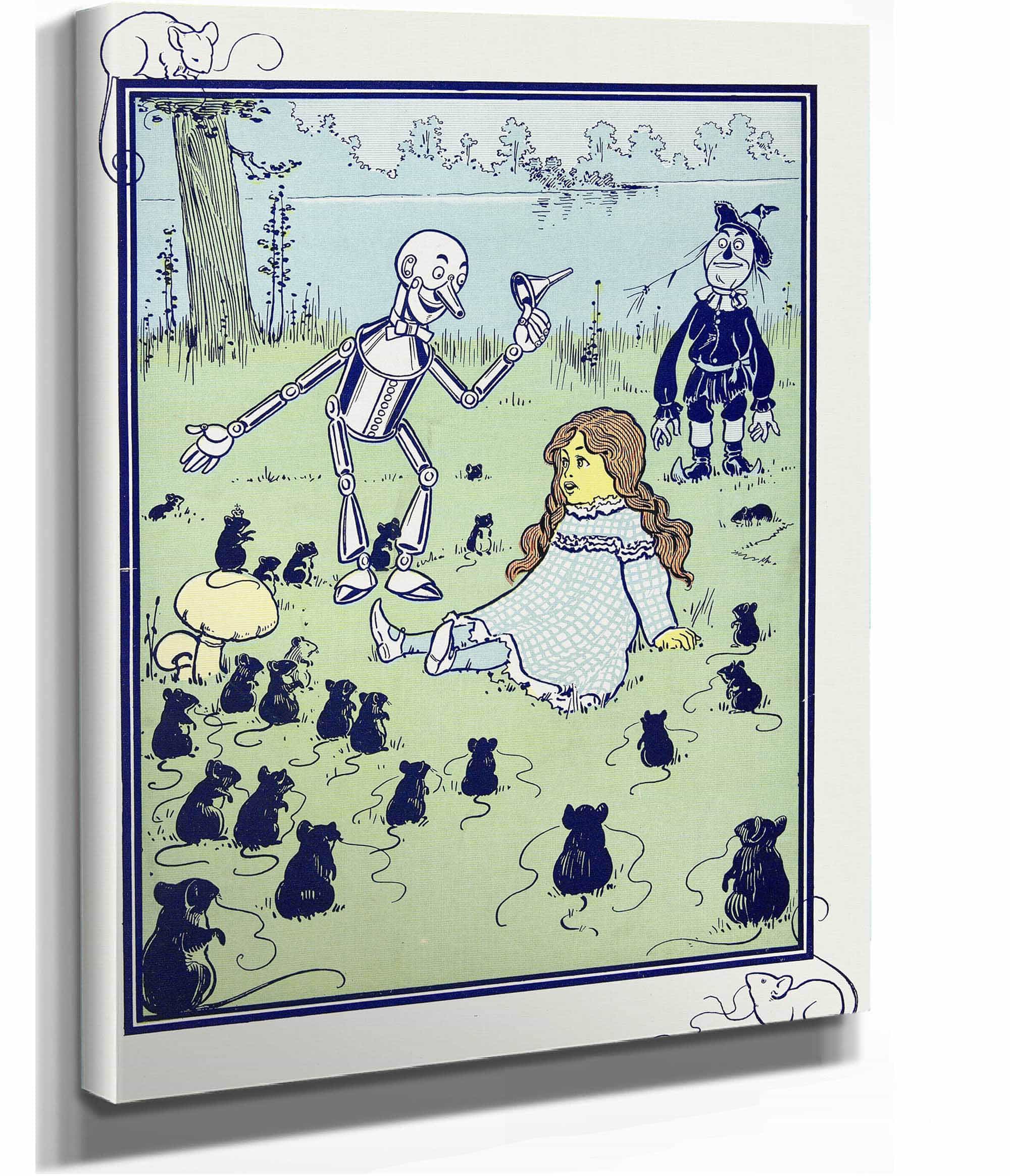 Permit Me To Introduce To You Her Majesty The Queen by William Wallace Denslow