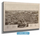 Perry Ny Wyoming Co 1892 State of New York