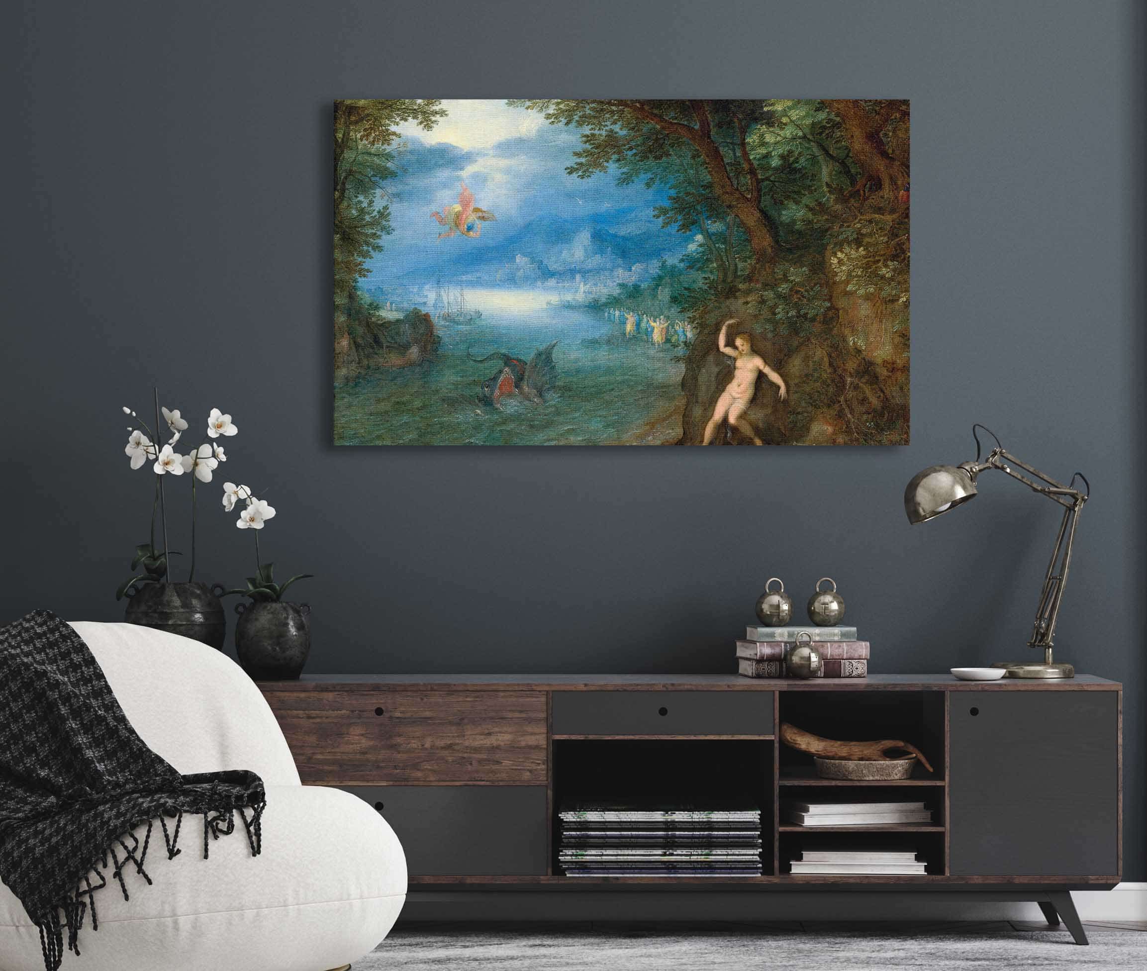 Perseus And Andromeda by Jan Brueghel The Elder