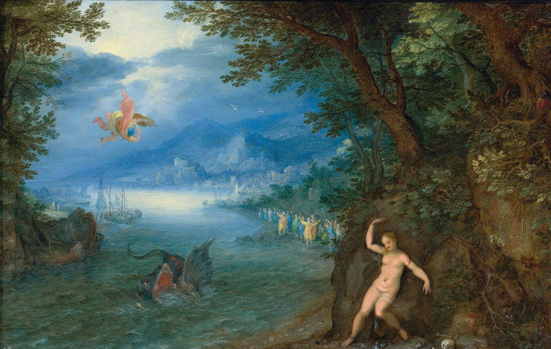 Perseus And Andromeda by Jan Brueghel The Elder