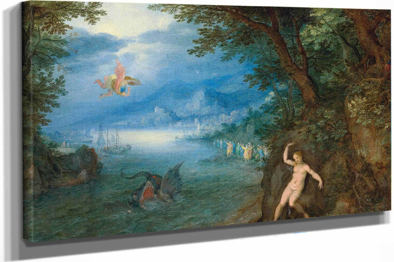 Perseus And Andromeda by Jan Brueghel The Elder