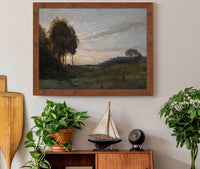 Personage Dans Un Paysage by Jean Baptiste Camille Corot