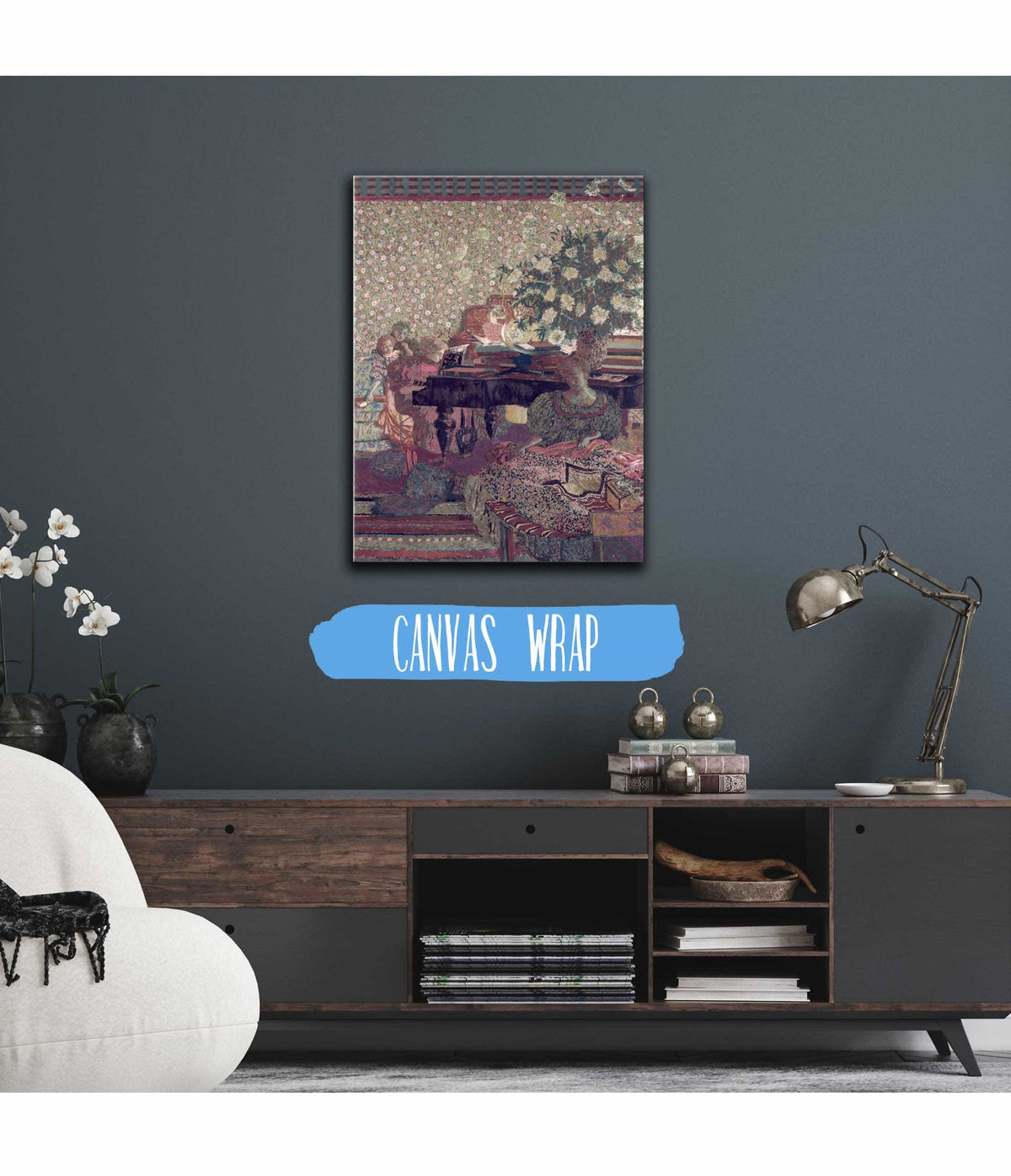 Personnages Dans Un Interieur La Musique by Edouard Vuillard