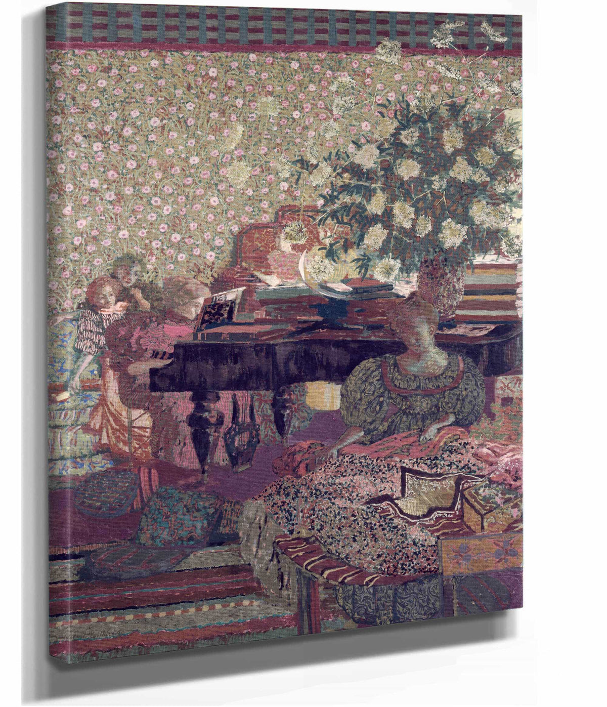 Personnages Dans Un Interieur La Musique by Edouard Vuillard