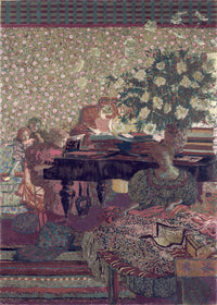Personnages Dans Un Interieur La Musique by Edouard Vuillard