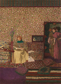 Personnages Dans Un Interieur Lintimite by Edouard Vuillard