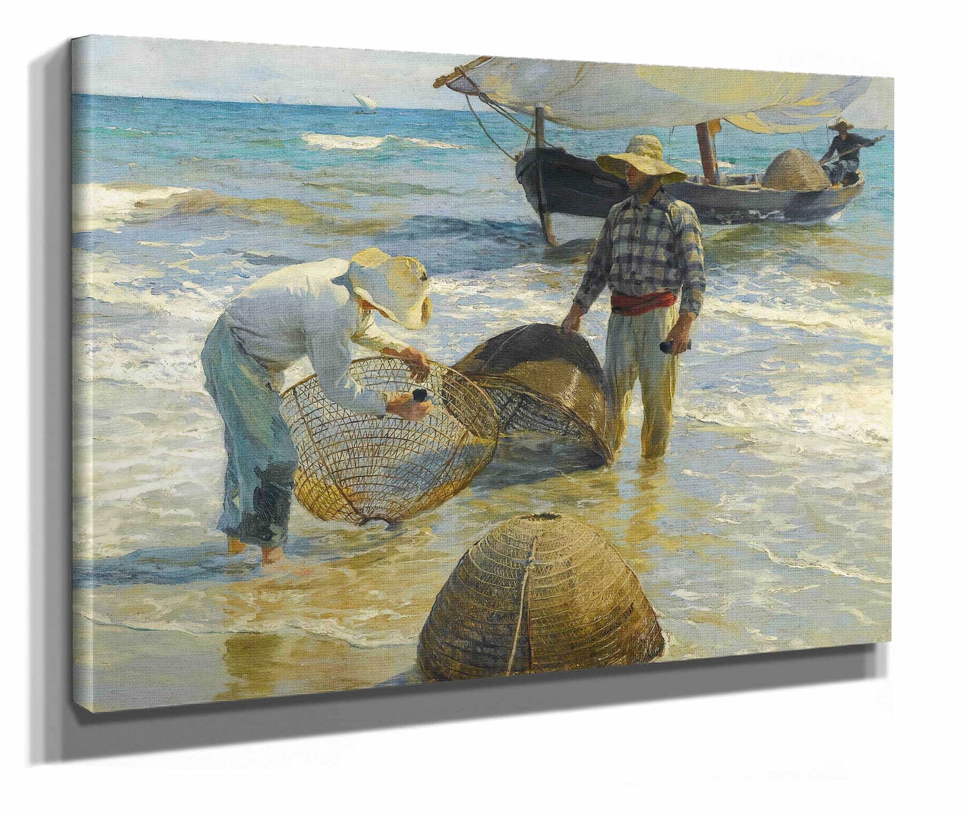 Pescadores Valencianos Valencian Fishermen by Joaquin Sorolla
