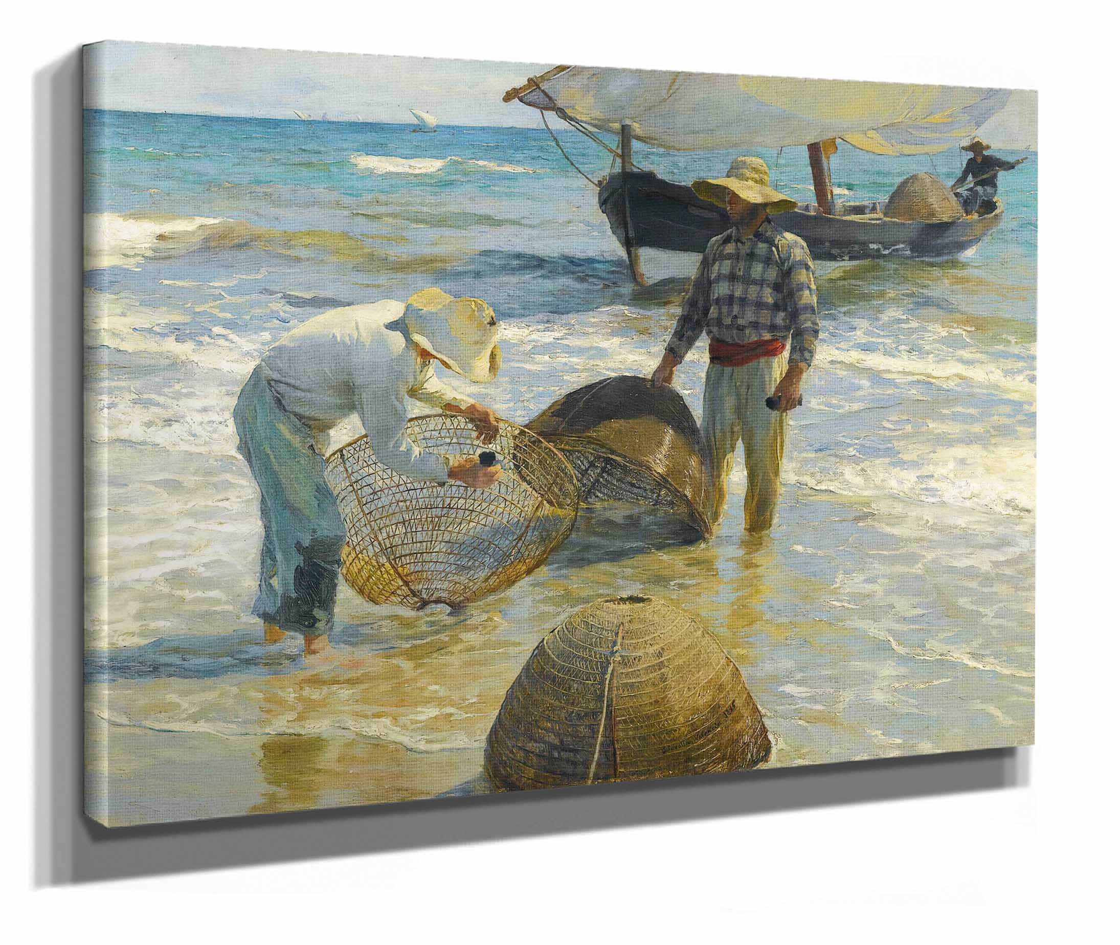 Pescadores Valencianos Valencian Fishermen by Joaquin Sorolla