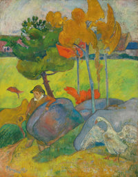 Petit Breton A Loie by Paul Gauguin