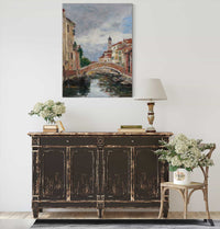 Petit Canal A Venis by Eugene Boudin