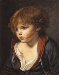 Petit Garcon Blond A La Chemise Ouverte by Jean Baptiste Greuze