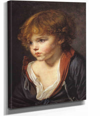 Petit Garcon Blond A La Chemise Ouverte by Jean Baptiste Greuze