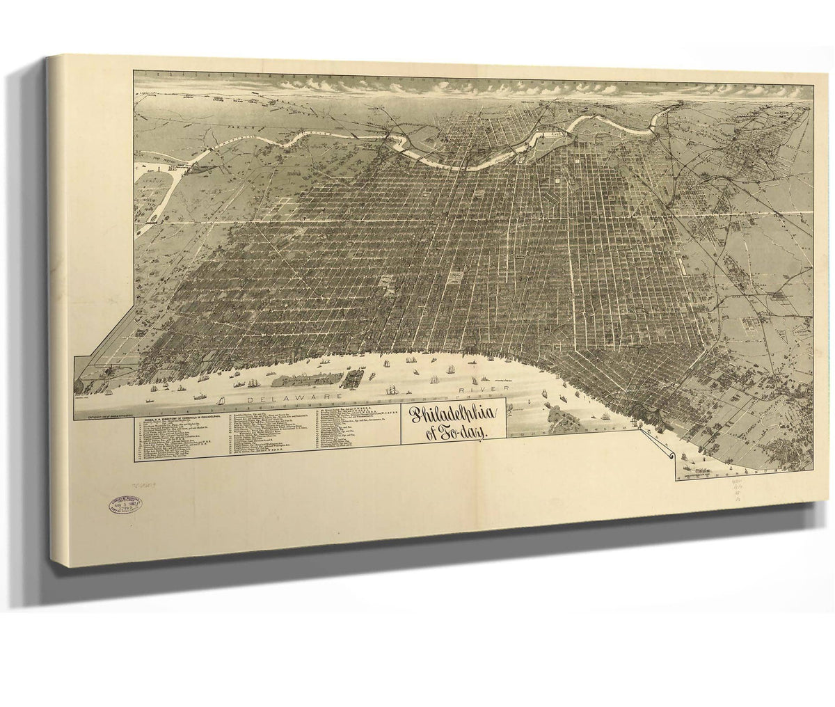 Philadelphia Of To Day  State Of Pennsylvania