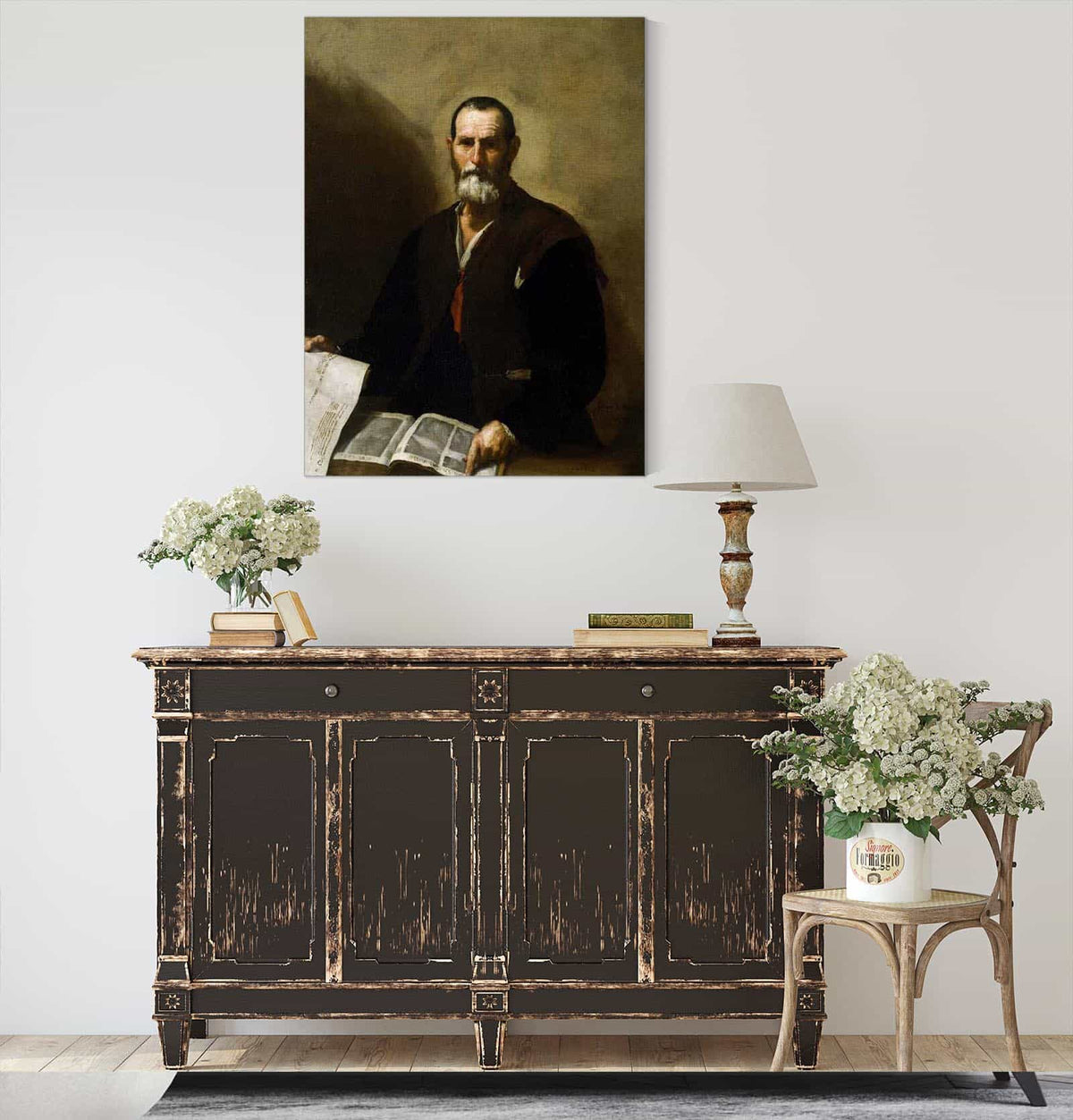 Philosopher Crates by Jusepe De Ribera