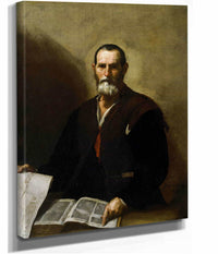 Philosopher Crates by Jusepe De Ribera