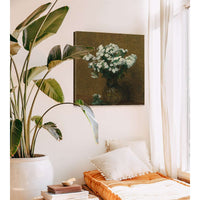 Phlox Blancs Dans Un Vase by Henri Fantin Latour