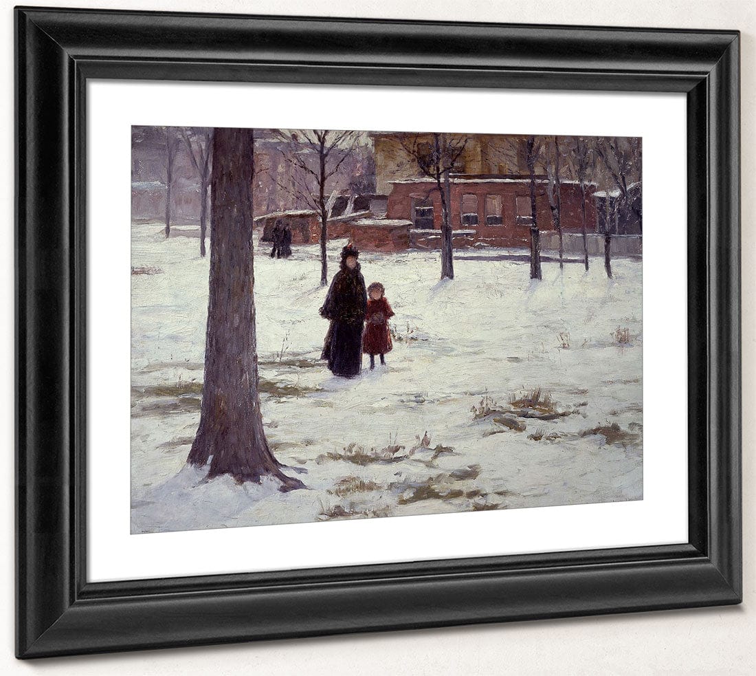 16Th Street, Indianapolis (Winter Morning) By Theodore Clement Steele Phoenix 4x3
