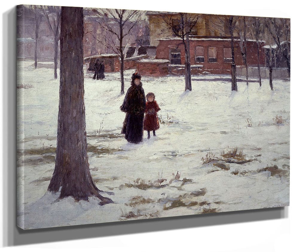 16Th Street, Indianapolis (Winter Morning) By Theodore Clement Steele Phoenix 4x3