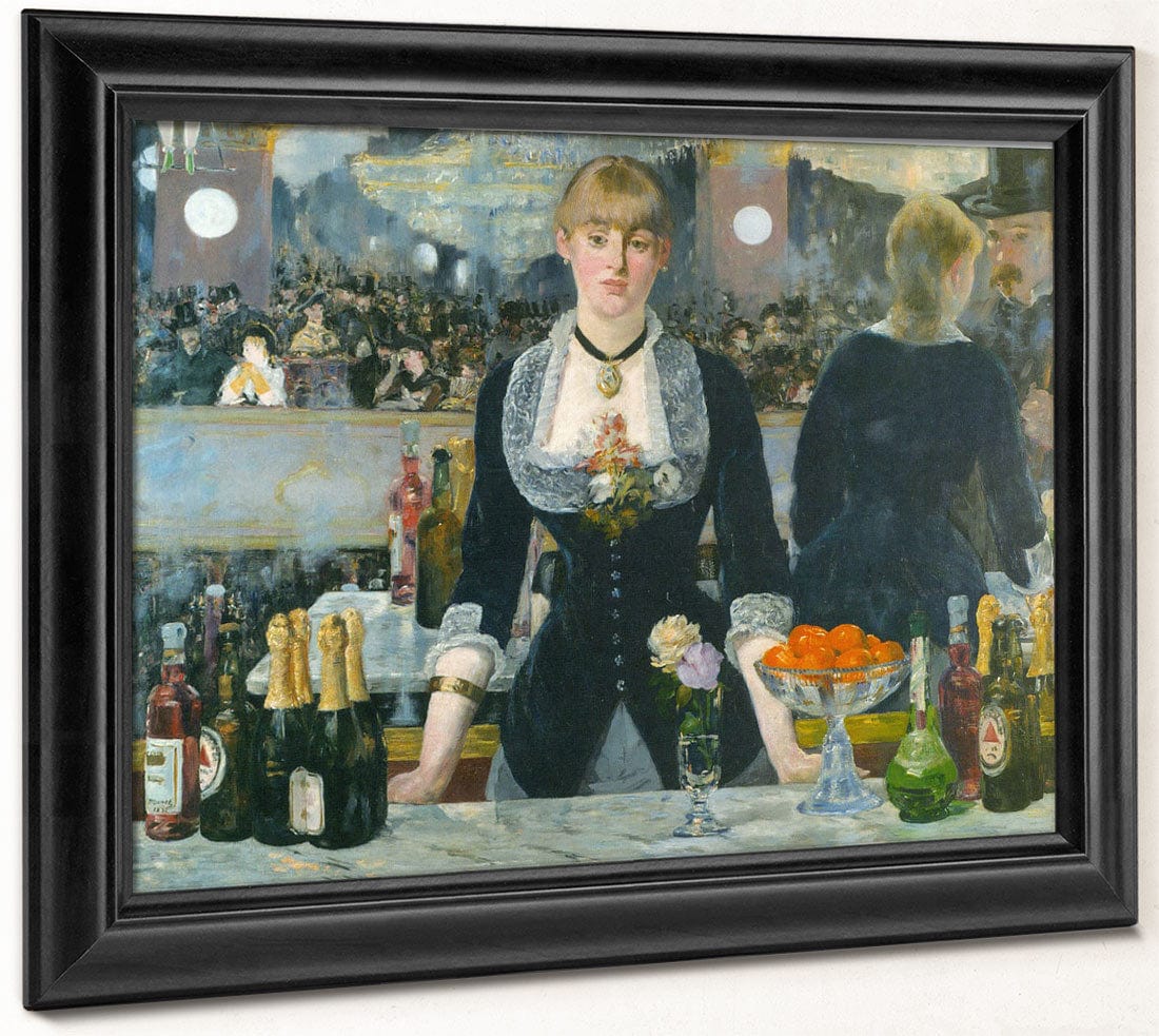 A Bar At The Folies Bergere 1882 By Edouard Manet Phoenix 4x3