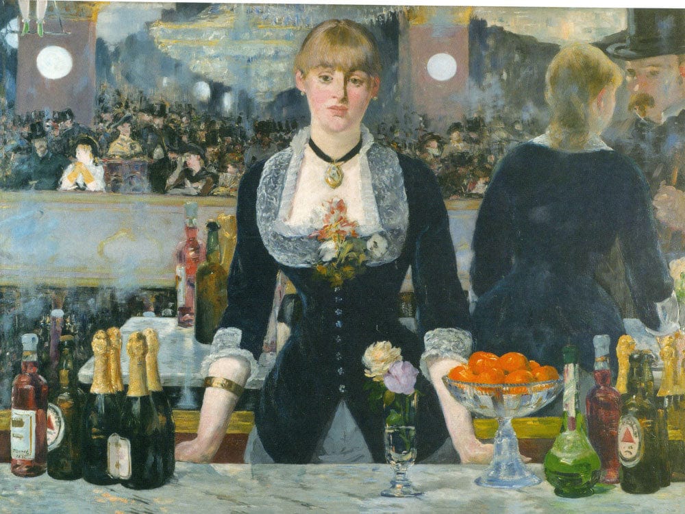 A Bar At The Folies Bergere 1882 By Edouard Manet Phoenix 4x3