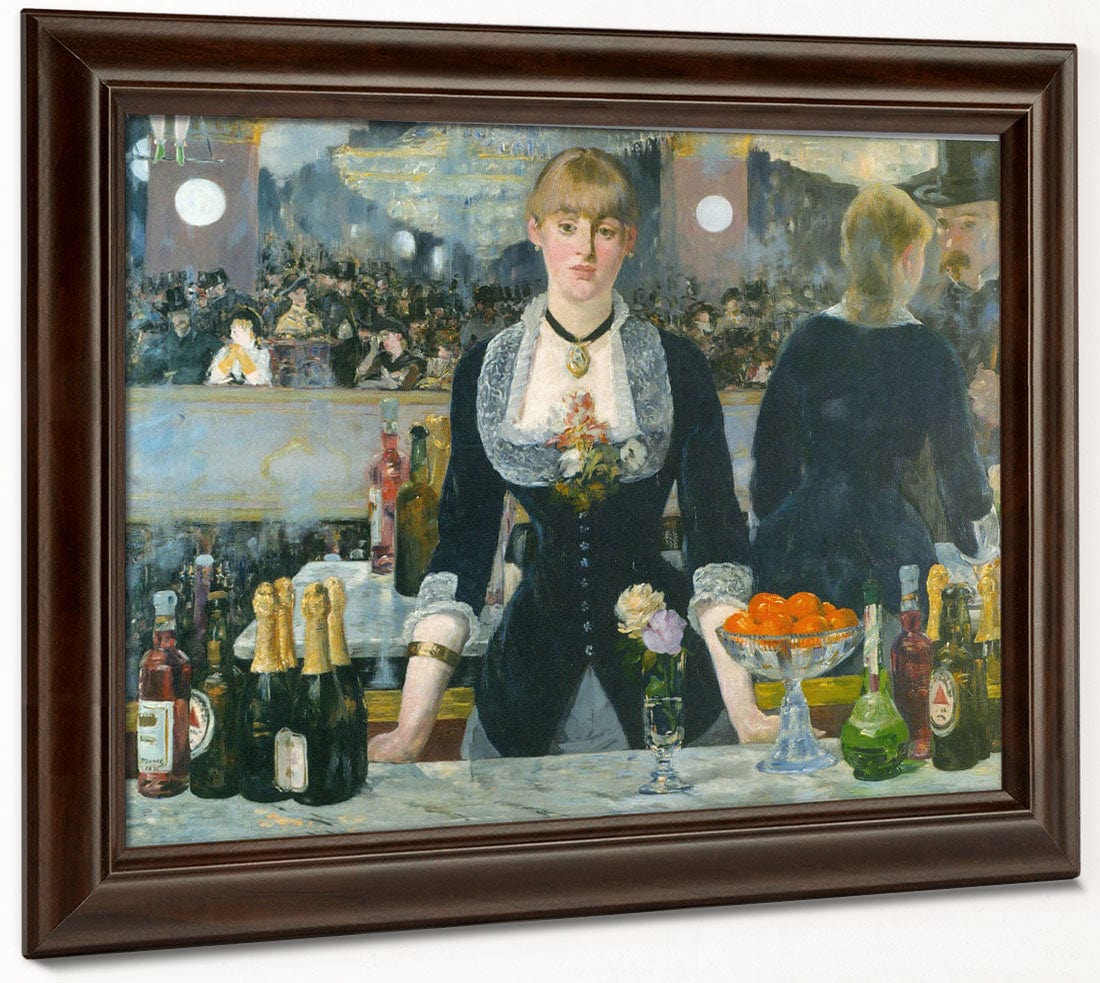 A Bar At The Folies Bergere 1882 By Edouard Manet Phoenix 4x3