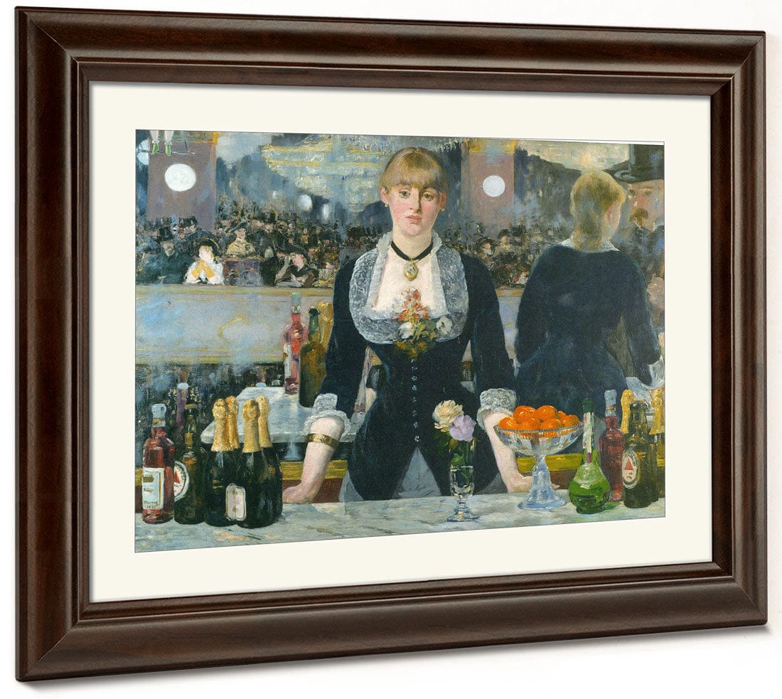 A Bar At The Folies Bergere 1882 By Edouard Manet Phoenix 4x3
