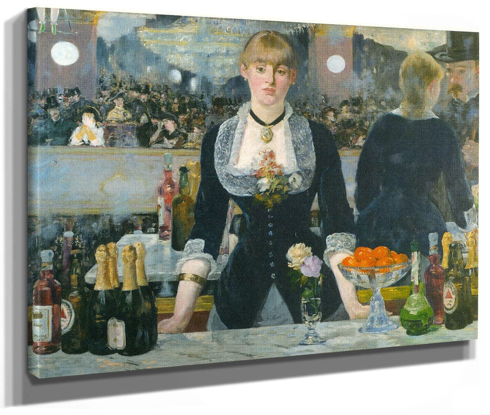 A Bar At The Folies Bergere 1882 By Edouard Manet Phoenix 4x3