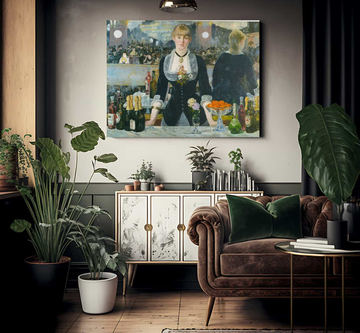 A Bar At The Folies Bergere 1882 By Edouard Manet Phoenix 4x3