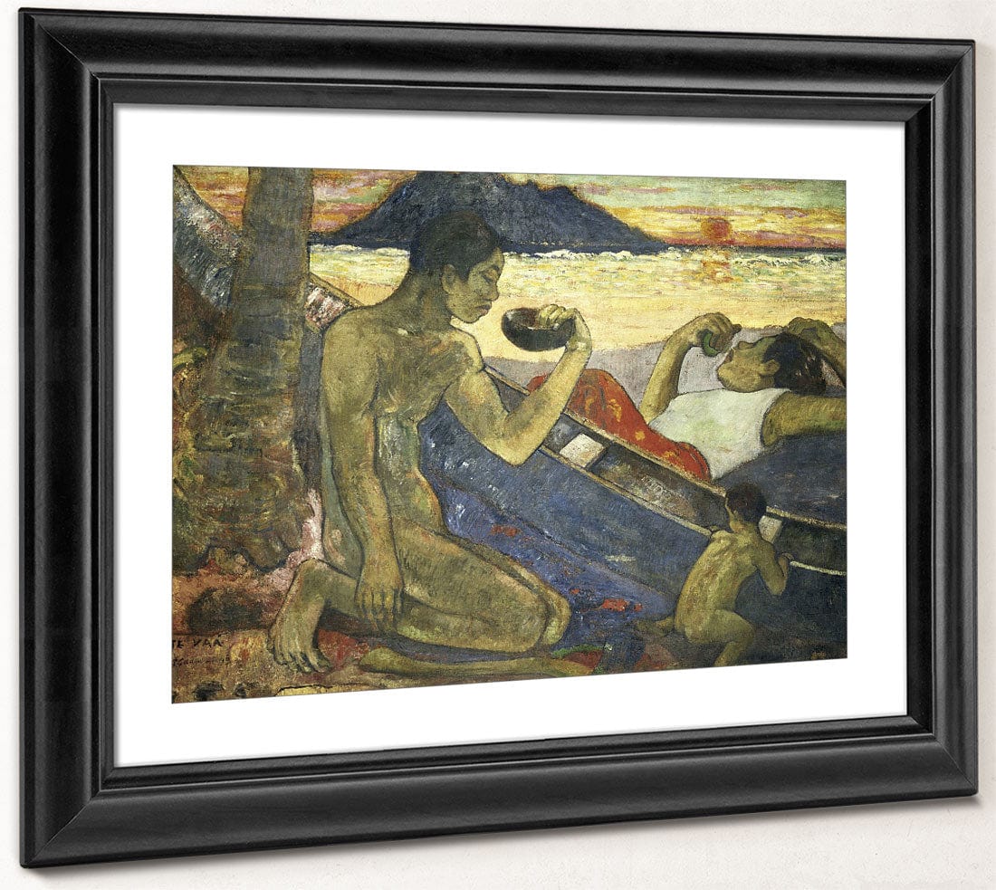 A Canoe (Tahitian Family) By Paul Gauguin Phoenix 4x3