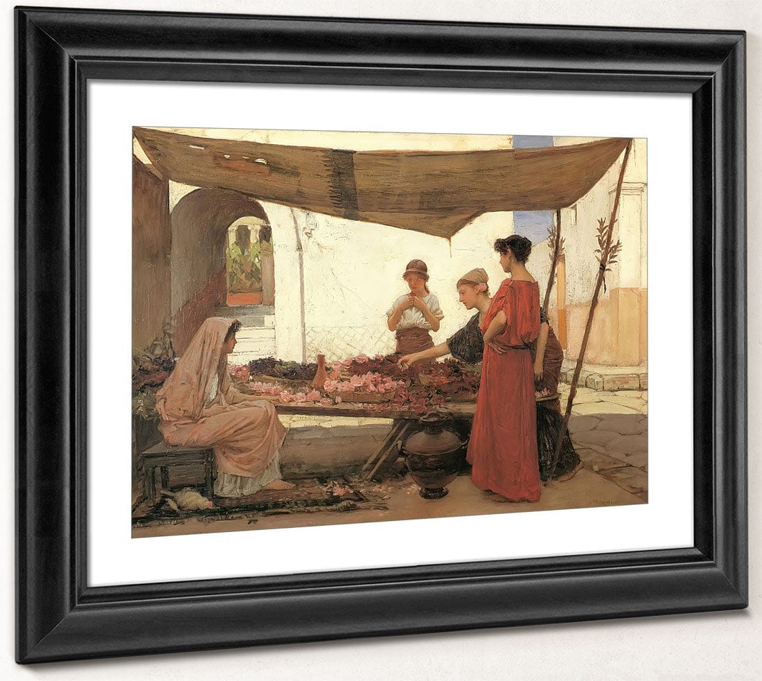 A Flower Stall By John Waterhouse Phoenix 4x3