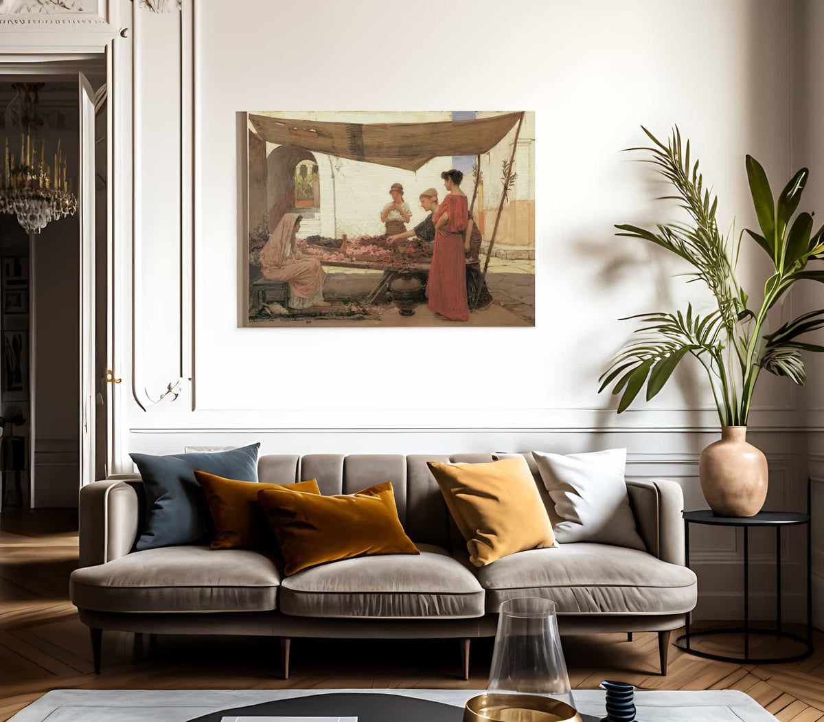 A Flower Stall By John Waterhouse Phoenix 4x3