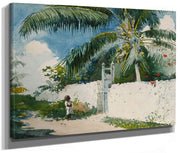 A Garden In Nassau By Winslow Homer Phoenix 4x3