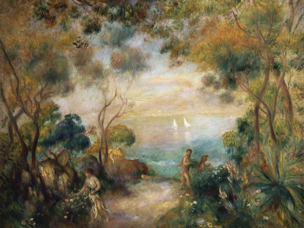 A Garden In Sorrento By Pierre Auguste Renoir Phoenix 4x3