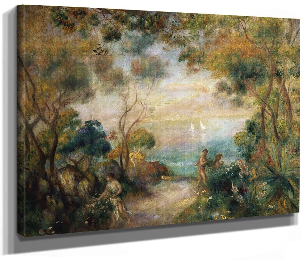 A Garden In Sorrento By Pierre Auguste Renoir Phoenix 4x3