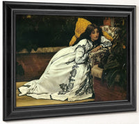 A Girl In An Armchair By James Tissot Phoenix 4x3