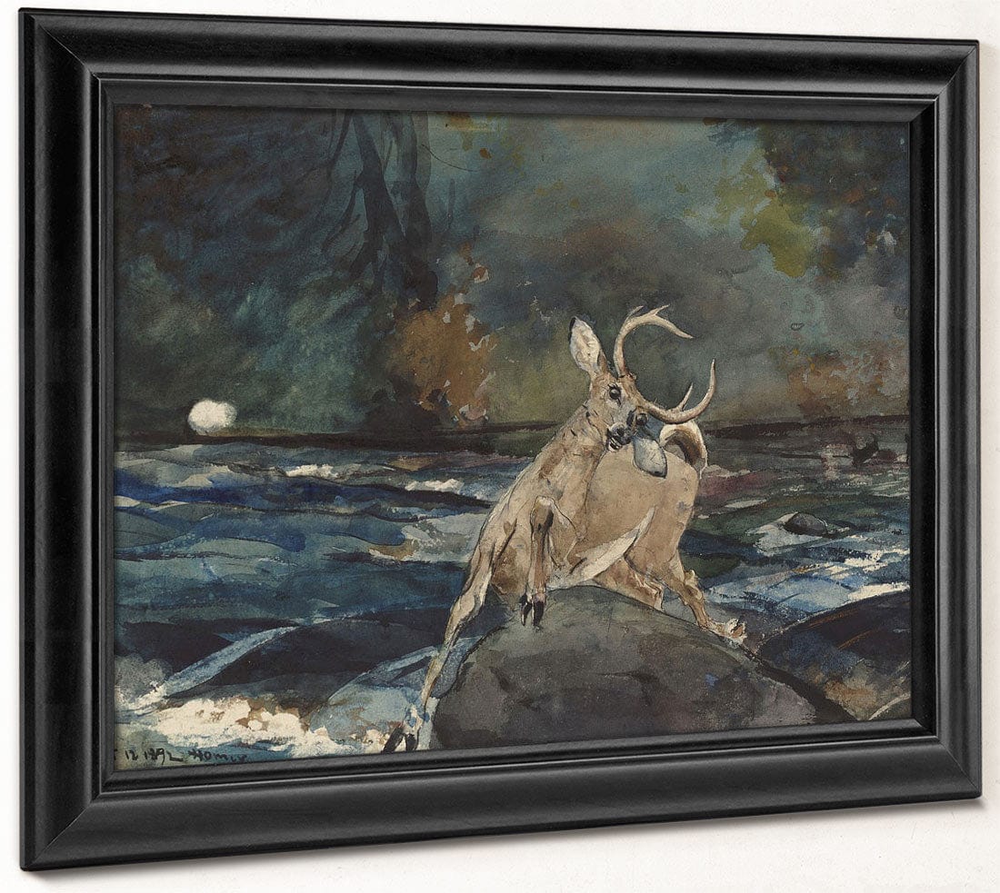 A Good Shot, Adirondacks By Winslow Homer Phoenix 4x3