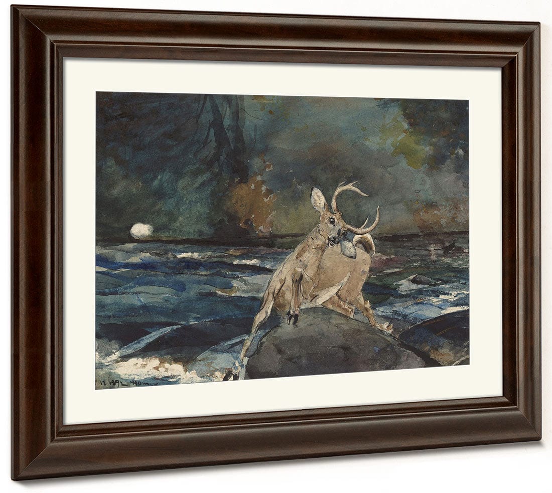 A Good Shot, Adirondacks By Winslow Homer Phoenix 4x3