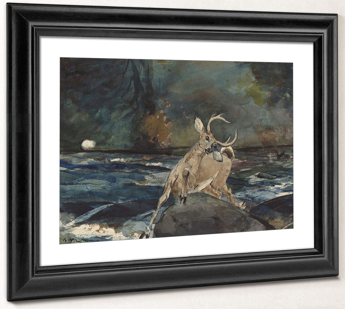 A Good Shot, Adirondacks By Winslow Homer Phoenix 4x3