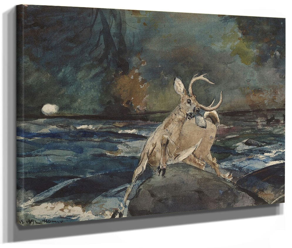 A Good Shot, Adirondacks By Winslow Homer Phoenix 4x3