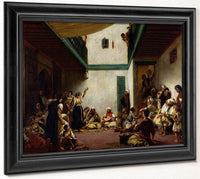 A Jewish Wedding In Morocco By Ferdinand Victor Eugene Delacroix Phoenix 4x3
