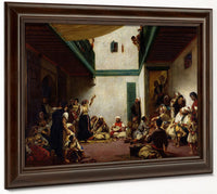 A Jewish Wedding In Morocco By Ferdinand Victor Eugene Delacroix Phoenix 4x3