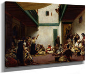 A Jewish Wedding In Morocco By Ferdinand Victor Eugene Delacroix Phoenix 4x3