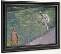 A Man Docking His Skiff By Gustave Caillebotte Phoenix 4x3