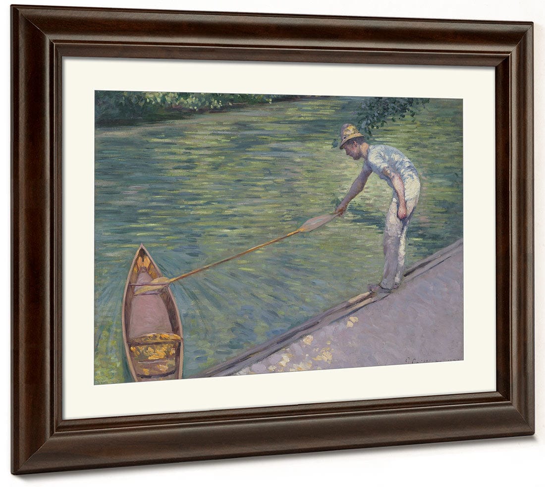 A Man Docking His Skiff By Gustave Caillebotte Phoenix 4x3