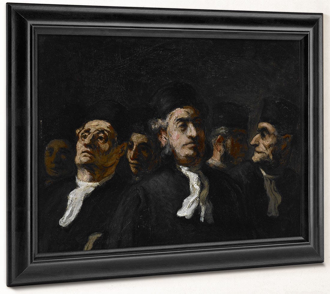 A Meeting Of Lawyers By Honore Daumier Phoenix 4x3